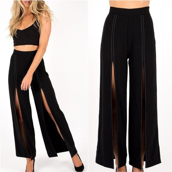 IVONA SPLIT PANTS - Picture 3 of 4